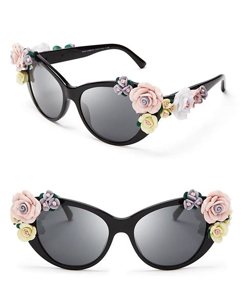 sonnenbrille dolce gabbana strass|Women's designer sunglasses: cat eye, floral .